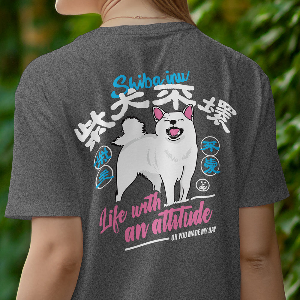 柴主T恤|柴犬不壞 柴主Tee|白柴/黑柴/豆柴|男女適穿