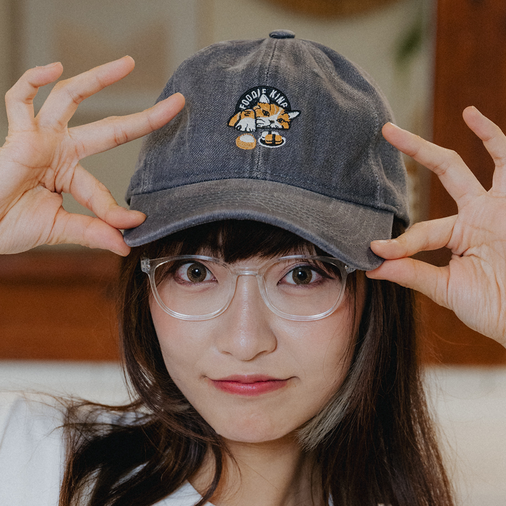 Stomach King Goes Down the Mountain Ten Million Cans Cat Slave Baseball Cap