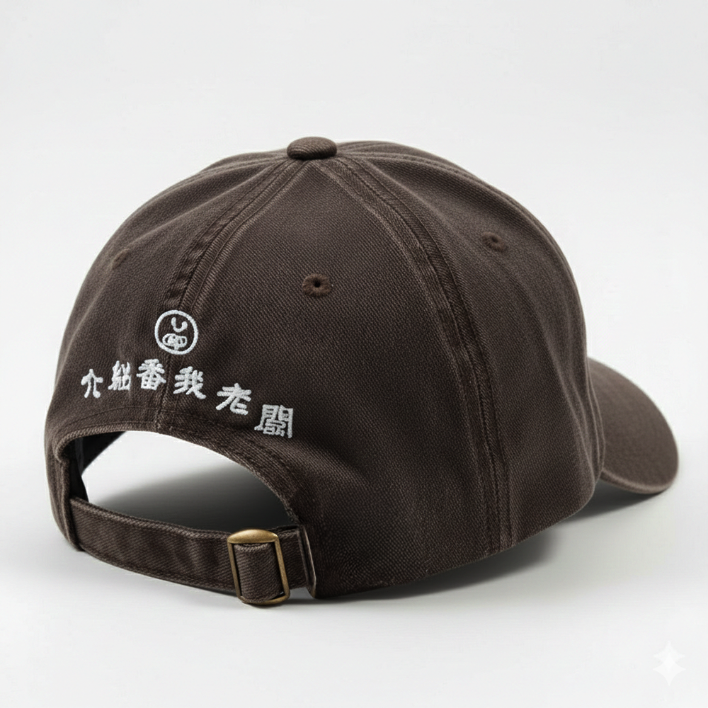 My Boss is a Cat Lover Baseball Cap | CAT BOSS Embroidered Vintage Cap | A Must-Have Cat Cap for Cat Lovers (Hong Kong Design)