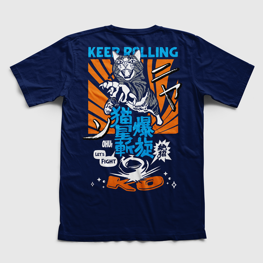 [Cat Clan Esoterica] Gyro Warrior Exclusive Battle Suit | Dark Blue | Unisex