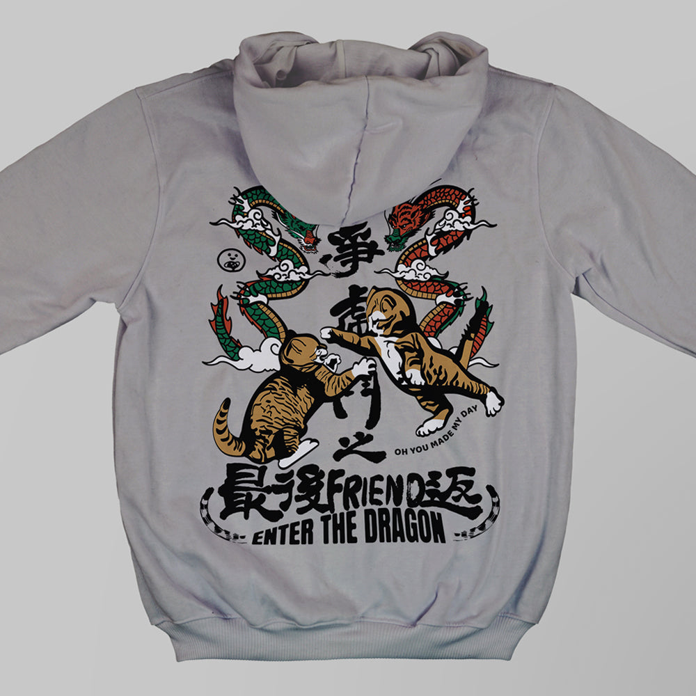 龍爭虎鬥之最後FRIEND番 香港貓奴外套 | 麻灰色 | 男女適穿