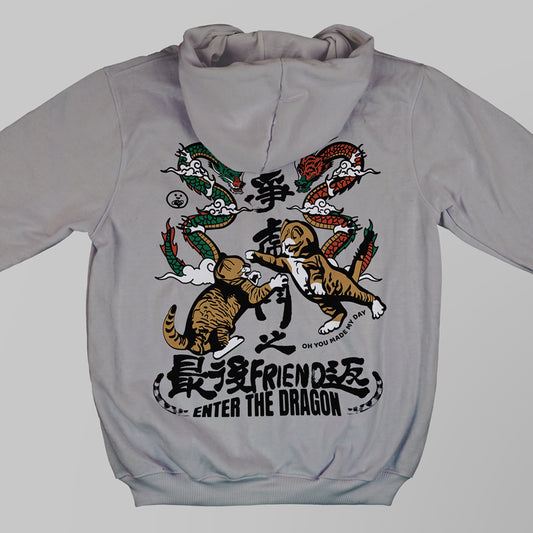 龍爭虎鬥之最後FRIEND番 香港貓奴外套 | 麻灰色 | 男女適穿