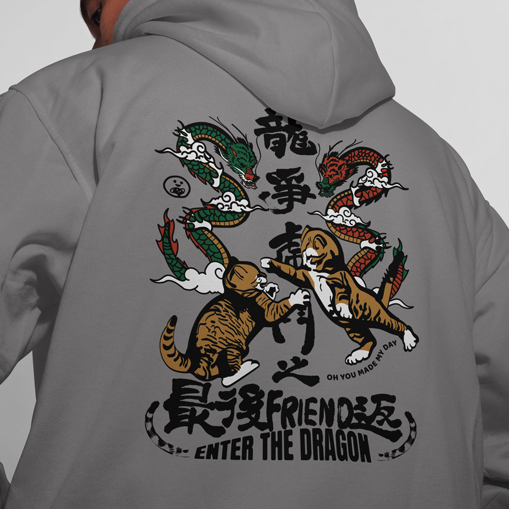 龍爭虎鬥之最後FRIEND番 香港貓奴外套 | 麻灰色 | 男女適穿